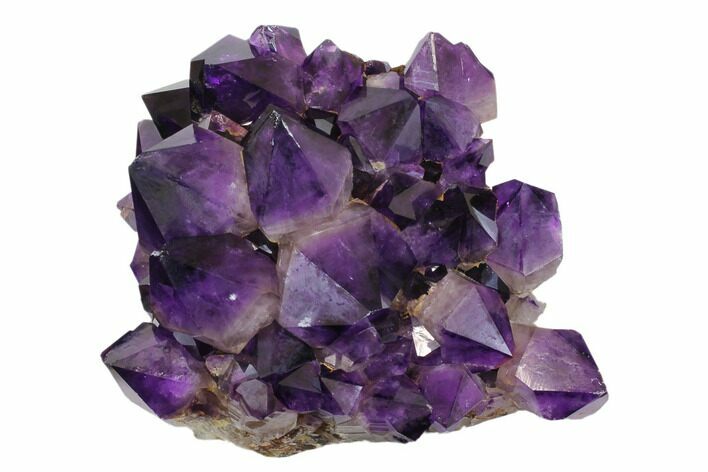 Deep Purple Amethyst Crystal Cluster - Congo #148703